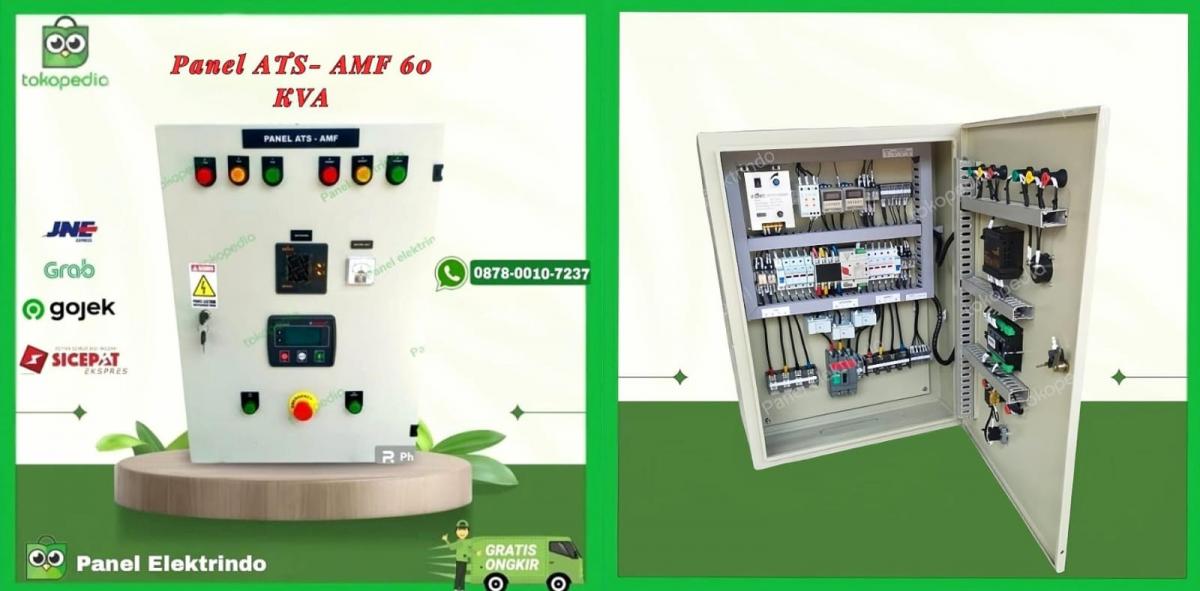 Panel ATS- AMF 60 KVA + modul 4520