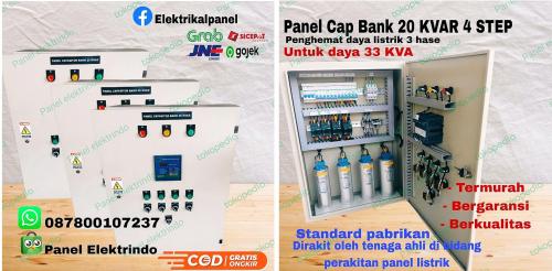 Panel Capasitor bank 20 KVAR ( brand capasitor GAE)